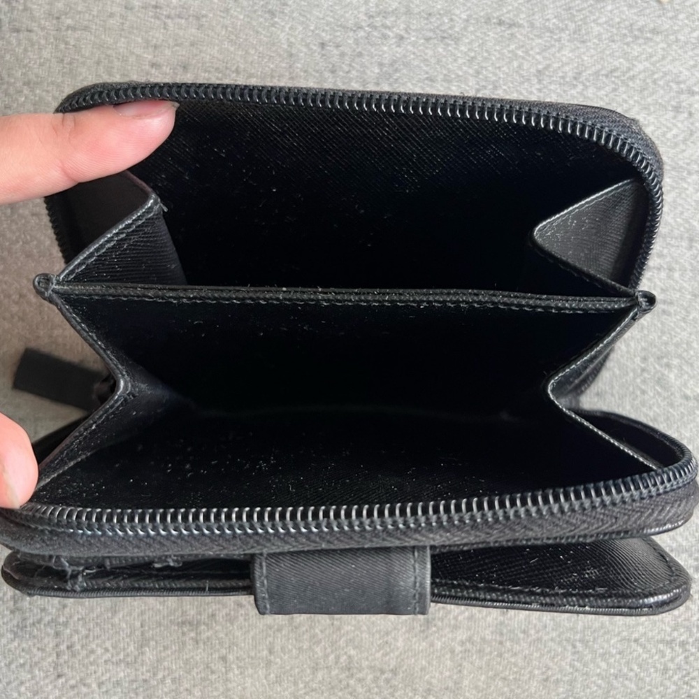 Prada Tessuto Nylon Black vintage 2005 Compact Wallet - Picture 5 of 15